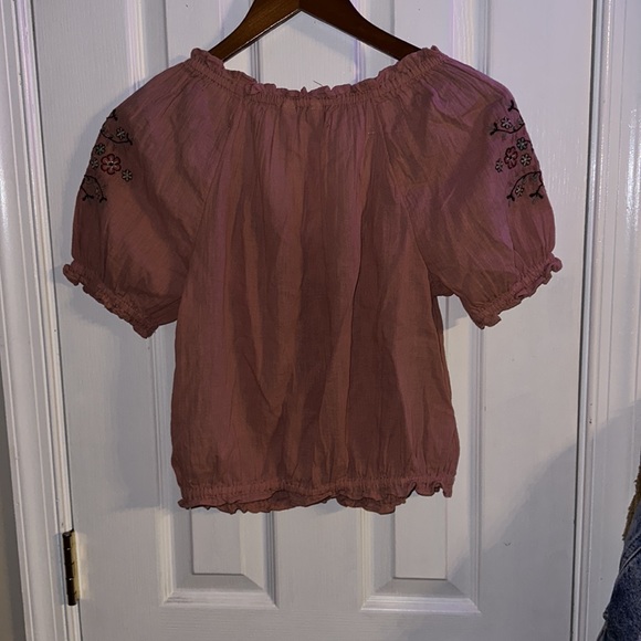 Lucky Brand Short Sleeve Blouse - Picture 4 of 5